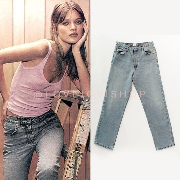 **RARE** Vintage Y2K Calvin Klein 'Easy Fit' Jeans | Double Stone Wash Denim - Picture 1 of 7